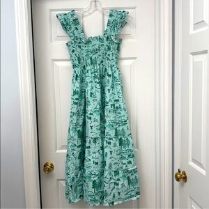 Hill House The Ellie Nap Dress Ski Chalet Winter Toile